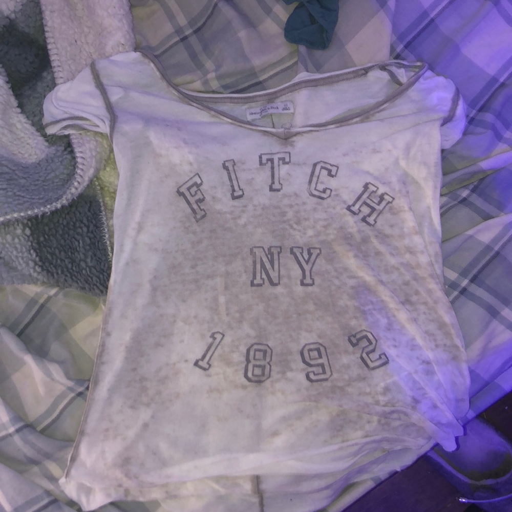 ABERCROMBIE &FITCH SEE THROUGH TOP